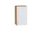 Шкаф верхний с 1-ой дверцей Сканди Дуб Вотан, White Softwood, 720, 400 В*Ш*Г 716*400*320, фасад МДФ  White Softwood, корпус  Дуб Вотан ms2510VVT_62878