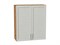Шкаф верхний с 2-мя дверцами Сканди Дуб Вотан, Cappuccino Softwood, 920, 800 В*Ш*Г 920*800*320, фасад МДФ  Cappuccino Softwood, корпус  Дуб Вотан ms2510VVT_62947