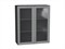 Шкаф верхний с 2-мя остекленными дверцами Сканди Graphite, Grey Softwood, 920, 800 В*Ш*Г 920*800*320, фасад МДФ/Стекло  Grey Softwood, корпус  Graphite ms2510VVT_41673