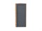 Шкаф верхний торцевой Сканди Дуб Вотан, Graphite Softwood, 920 В*Ш*Г 920*300*306, фасад МДФ  Graphite Softwood, корпус  Дуб Вотан ms2510VVT_62343