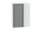 Шкаф верхний прямой угловой Сканди Белый, Grey Softwood, 920 В*Ш*Г 920*700*345, фасад МДФ  Grey Softwood, корпус  Белый ms2510VVT_60295