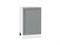 Шкаф нижний с 1-ой дверцей Сканди Белый, Grey Softwood, 500 В*Ш*Г 816*500*480, фасад МДФ  Grey Softwood, корпус  Белый ms2510VVT_41838