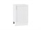 Шкаф нижний с 1-ой дверцей Сканди Белый, White Softwood, 450 В*Ш*Г 816*450*480, фасад МДФ  White Softwood, корпус  Белый ms2510VVT_56266