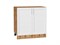 Шкаф нижний с 2-мя дверцами Сканди Дуб Вотан, White Softwood, 800 В*Ш*Г 816*800*478, фасад МДФ  White Softwood, корпус  Дуб Вотан ms2510VVT_63035