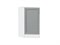 Шкаф нижний торцевой Сканди Белый, Grey Softwood В*Ш*Г 816*296*554, фасад МДФ  Grey Softwood, корпус  Белый ms2510VVT_41783