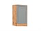Шкаф нижний торцевой Сканди Дуб Вотан, Grey Softwood В*Ш*Г 816*296*554, фасад МДФ  Grey Softwood, корпус  Дуб Вотан ms2510VVT_63064