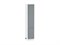 Шкаф пенал с 2-мя дверцами Сканди Белый, Grey Softwood, 2140, 400 В*Ш*Г 2132*400*576, фасад МДФ  Grey Softwood, корпус  Белый ms2510VVT_42058