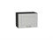 Шкаф верхний горизонтальный Лофт Graphite, Grey Silk, 360, 500 В*Ш*Г 358*500*320, фасад МДФ  Grey Silk, корпус  Graphite ms2510VVT_69545