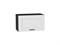 Шкаф верхний горизонтальный Лофт Graphite, Super White, 600 В*Ш*Г 358*600*320, фасад МДФ  Super White, корпус  Graphite ms2510VVT_55120