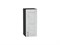 Шкаф верхний с 1-ой дверцей Лофт Graphite, Nordic Oak, 720, 300 В*Ш*Г 716*300*320, фасад МДФ  Nordic Oak, корпус  Graphite ms2510VVT_35939