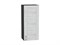 Шкаф верхний с 1-ой дверцей Лофт Graphite, Nordic Oak, 920, 400 В*Ш*Г 920*400*320, фасад МДФ  Nordic Oak, корпус  Graphite ms2510VVT_40223