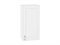 Шкаф верхний с 1-ой дверцей Лофт Белый, White Silk, 920, 450 В*Ш*Г 920*450*320, фасад МДФ  White Silk, корпус  Белый ms2510VVT_60016