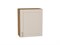 Шкаф верхний с 1-ой дверцей Лофт Дуб Вотан, Cream Silk, 720, 600 В*Ш*Г 716*600*320, фасад МДФ  Cream Silk, корпус  Дуб Вотан ms2510VVT_71455