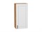Шкаф верхний с 1-ой дверцей Лофт Дуб Вотан, Super White, 920, 450 В*Ш*Г 920*450*320, фасад МДФ  Super White, корпус  Дуб Вотан ms2510VVT_63176