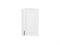 Шкаф верхний торцевой Лофт Белый, Super White, 720 В*Ш*Г 716*300*306, фасад МДФ  Super White, корпус  Белый ms2510VVT_55258