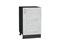 Шкаф нижний с 1-ой дверцей Лофт Graphite, Nordic Oak, 500 В*Ш*Г 816*500*480, фасад МДФ  Nordic Oak, корпус  Graphite ms2510VVT_39812