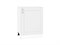 Шкаф нижний с 1-ой дверцей Лофт Белый, White Silk, 600 В*Ш*Г 816*600*480, фасад МДФ  White Silk, корпус  Белый ms2510VVT_60086