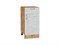 Шкаф нижний с 1-ой дверцей и ящиком Лофт Дуб Вотан, Nordic Oak, 400 В*Ш*Г 816*400*478, фасад МДФ  Nordic Oak, корпус  Дуб Вотан ms2510VVT_63346
