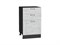 Шкаф нижний с 3-мя ящиками Лофт Graphite, Nordic Oak, 500 В*Ш*Г 816*500*480, фасад МДФ  Nordic Oak, корпус  Graphite ms2510VVT_39826
