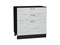 Шкаф нижний с 3-мя ящиками Лофт Graphite, Nordic Oak, 800 В*Ш*Г 816*800*480, фасад МДФ  Nordic Oak, корпус  Graphite ms2510VVT_36093