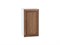 Кухонный гарнитур модульный Шале-01 В*Ш*Г 2140*2200*600, фасад МДФ  Brown Dreamline, корпус  Белый, столешница  Мрамор черный ms2510VVT_54044