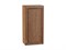 Шкаф верхний с 1-ой дверцей Шале Дуб Вотан, Brown Dreamline, 920, 450 В*Ш*Г 920*450*302, фасад   Brown Dreamline, корпус  Дуб Вотан ms2510VVT_61307