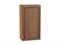 Шкаф верхний с 1-ой дверцей Шале Дуб Вотан, Brown Dreamline, 920, 500 В*Ш*Г 920*500*320, фасад МДФ  Brown Dreamline, корпус  Дуб Вотан ms2510VVT_61308