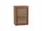 Шкаф верхний с 1-ой остекленной дверцей Шале Дуб Вотан, Brown Dreamline, 720, 500 В*Ш*Г 716*500*320, фасад МДФ/Стекло  Brown Dreamline, корпус  Дуб Вотан ms2510VVT_61318