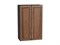 Шкаф верхний с 2-мя дверцами Шале Graphite, Brown Dreamline, 920, 600 В*Ш*Г 920*600*320, фасад МДФ  Brown Dreamline, корпус  Graphite ms2510VVT_53825