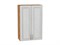Шкаф верхний с 2-мя дверцами Шале Дуб Вотан, White Dreamline, 920, 600 В*Ш*Г 920*600*320, фасад МДФ  White Dreamline, корпус  Дуб Вотан ms2510VVT_61327