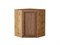 Шкаф верхний угловой Шале Дуб Вотан, Brown Dreamline, 720 В*Ш*Г 716*600*600, фасад МДФ  Brown Dreamline, корпус  Дуб Вотан ms2510VVT_61346