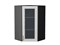 Шкаф верхний угловой остекленный Шале Graphite, White Dreamline, 920 В*Ш*Г 920*600*600, фасад МДФ/Стекло  White Dreamline, корпус  Graphite ms2510VVT_53854