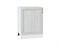Шкаф нижний с 1-ой дверцей Шале Белый, White Dreamline, 600 В*Ш*Г 816*600*480, фасад МДФ  White Dreamline, корпус  Белый ms2510VVT_53951