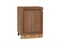 Шкаф нижний с 1-ой дверцей Шале Дуб Вотан, Brown Dreamline, 600 В*Ш*Г 816*600*480, фасад МДФ  Brown Dreamline, корпус  Дуб Вотан ms2510VVT_61372