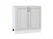 Шкаф нижний с 2-мя дверцами Шале Белый, White Dreamline, 800 В*Ш*Г 816*800*480, фасад МДФ  White Dreamline, корпус  Белый ms2510VVT_53976