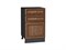 Шкаф нижний с 3-мя ящиками Шале Graphite, Brown Dreamline, 500 В*Ш*Г 816*500*480, фасад МДФ  Brown Dreamline, корпус  Graphite ms2510VVT_54000