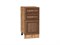 Шкаф нижний с 3-мя ящиками Шале Дуб Вотан, Brown Dreamline, 400 В*Ш*Г 816*400*480, фасад МДФ  Brown Dreamline, корпус  Дуб Вотан ms2510VVT_61391