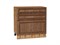 Шкаф нижний с 3-мя ящиками Шале Дуб Вотан, Brown Dreamline, 800 В*Ш*Г 816*800*480, фасад МДФ  Brown Dreamline, корпус  Дуб Вотан ms2510VVT_61394
