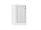 Шкаф нижний торцевой Шале Белый, White Dreamline В*Ш*Г 816*296*554, фасад МДФ  White Dreamline, корпус  Белый ms2510VVT_54003