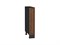 Шкаф нижний бутылочница Шале Graphite, Brown Dreamline, 150 В*Ш*Г 816*150*480, фасад МДФ  Brown Dreamline, корпус  Graphite ms2510VVT_53873