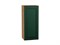 Шкаф верхний с 1-ой дверцей Дублин Дуб Вотан, Special Green, 920, 400 В*Ш*Г 920*400*318, фасад МДФ  Special Green, корпус  Дуб Вотан ms2510VVT_72991