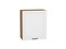 Шкаф верхний с 1-ой дверцей Дублин Дуб Вотан, Special White, 720, 600 В*Ш*Г 716*600*318, фасад МДФ  Special White, корпус  Дуб Вотан ms2510VVT_72976