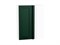 Шкаф верхний прямой угловой Дублин Белый, Special Green, 920 В*Ш*Г 920*700*345, фасад МДФ  Special Green, корпус  Белый ms2510VVT_72919
