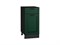 Шкаф нижний с 1-ой дверцей и ящиком Дублин Graphite, Special Green, 400 В*Ш*Г 816*400*478, фасад МДФ  Special Green, корпус  Graphite ms2510VVT_73482