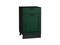Шкаф нижний с 1-ой дверцей и ящиком Дублин Graphite, Special Green, 500 В*Ш*Г 816*500*478, фасад МДФ  Special Green, корпус  Graphite ms2510VVT_73484