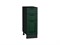 Шкаф нижний с 3-мя ящиками Дублин Graphite, Special Green, 300 В*Ш*Г 816*300*478, фасад МДФ  Special Green, корпус  Graphite ms2510VVT_73638