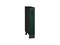 Шкаф нижний бутылочница Дублин Graphite, Special Green, 150 В*Ш*Г 816*150*478, фасад МДФ  Special Green, корпус  Graphite ms2510VVT_73311