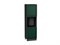 Шкаф пенал с 2-мя дверцами под технику Дублин Graphite, Special Green, 2140 В*Ш*Г 2132*600*574, фасад МДФ  Special Green, корпус  Graphite ms2510VVT_73804