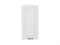 Шкаф верхний торцевой Ницца Белый, Blanco В*Ш*Г 920*300*304, фасад МДФ  Blanco, корпус  Белый ms2510VVT_48921
