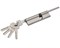 Цилиндр Ключ-шток Apecs SМ-95-S 95*65*30 NI Никель (5 ключей) sp2510BR_151-0337